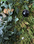 Black Obsidian Sphere Necklace